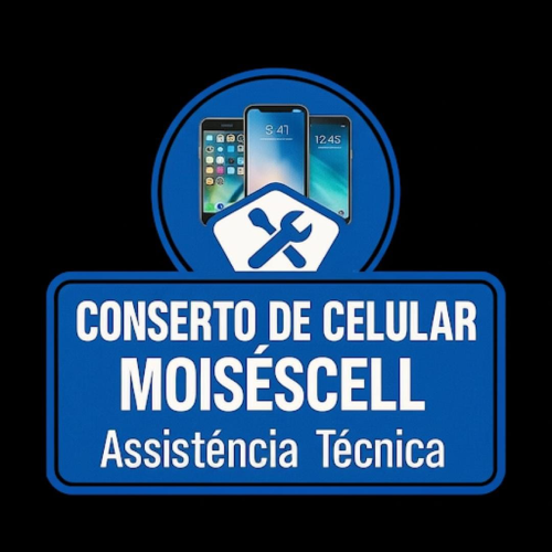Logomarca da empresa Moisés Cell - Assistência Técnica