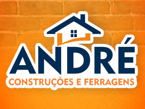 logo da empresa André Construções e Ferragens