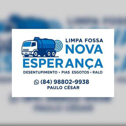 Logomarca da empresa Limpa Fossa Nova Esperança