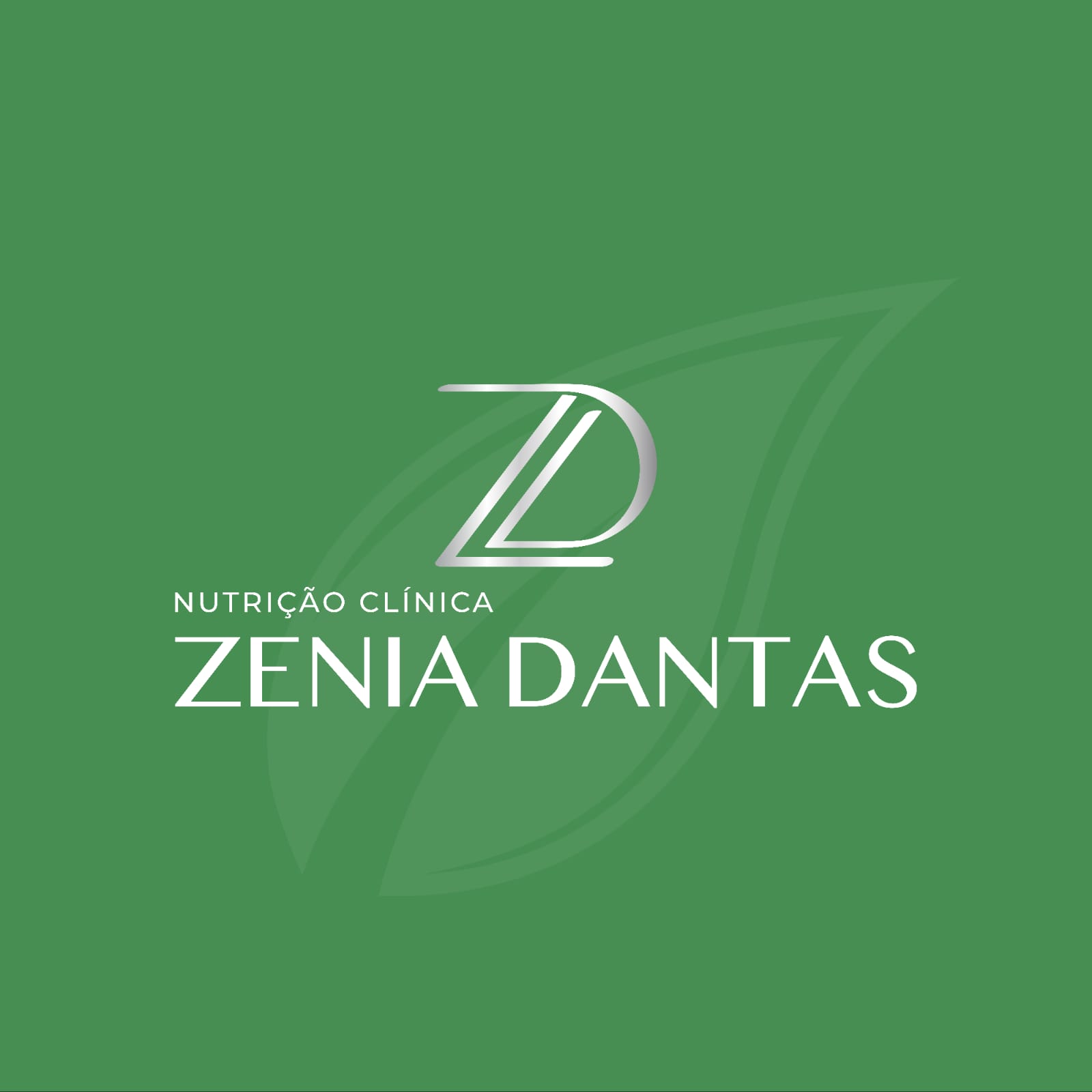 Logomarca da empresa Zenia Dantas - Nutricionista