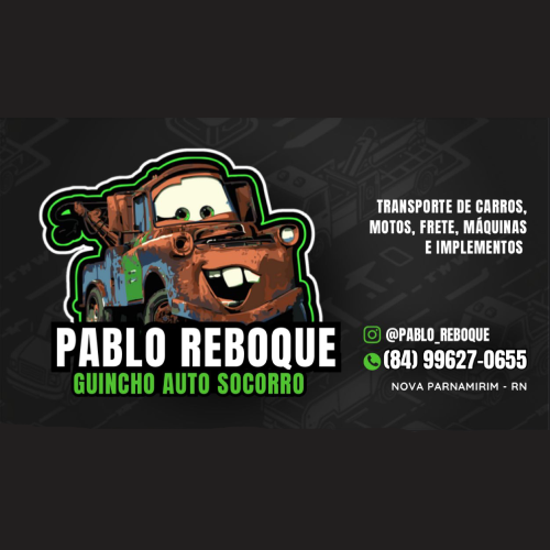 Logomarca da empresa Pablo Reboque