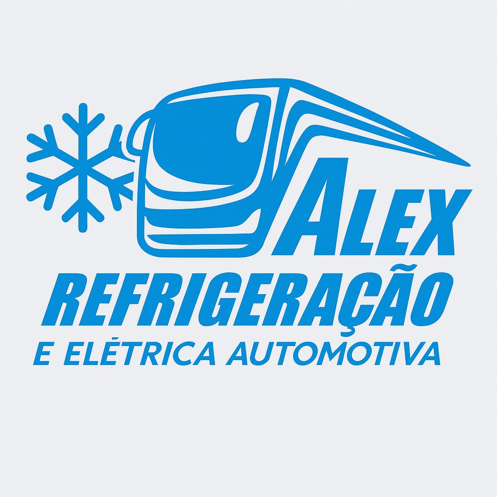 Logomarca da empresa Alex Refrigeração e Elétrica Automotiva