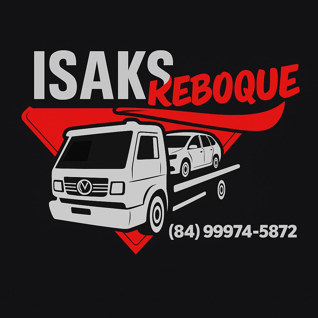 Logomarca da empresa Isaks Reboque