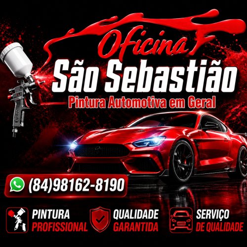 Logomarca da empresa Oficina São Sebastião Funilaria e Pintura