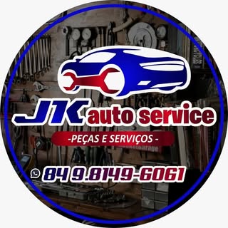 Logomarca da empresa JK Auto Service - Peças e Serviços - Extremoz