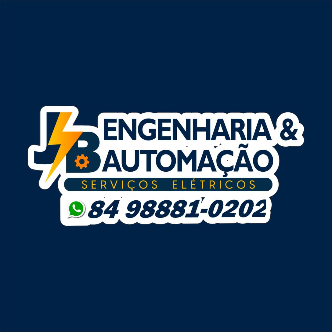 Logomarca da empresa JB Engenharia - Automação Industrial e Serviços Elétricos