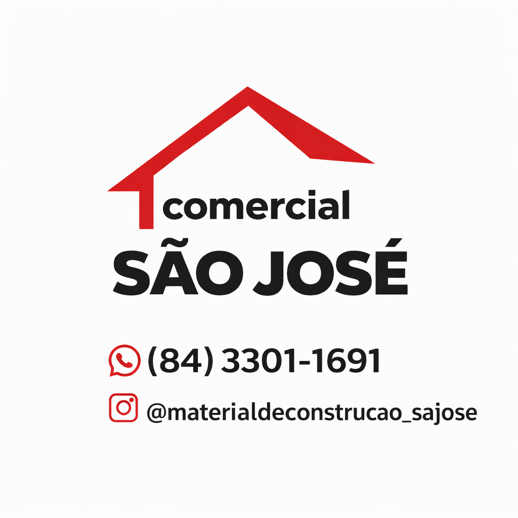 Logomarca da empresa Comercial São José - Material de Construção