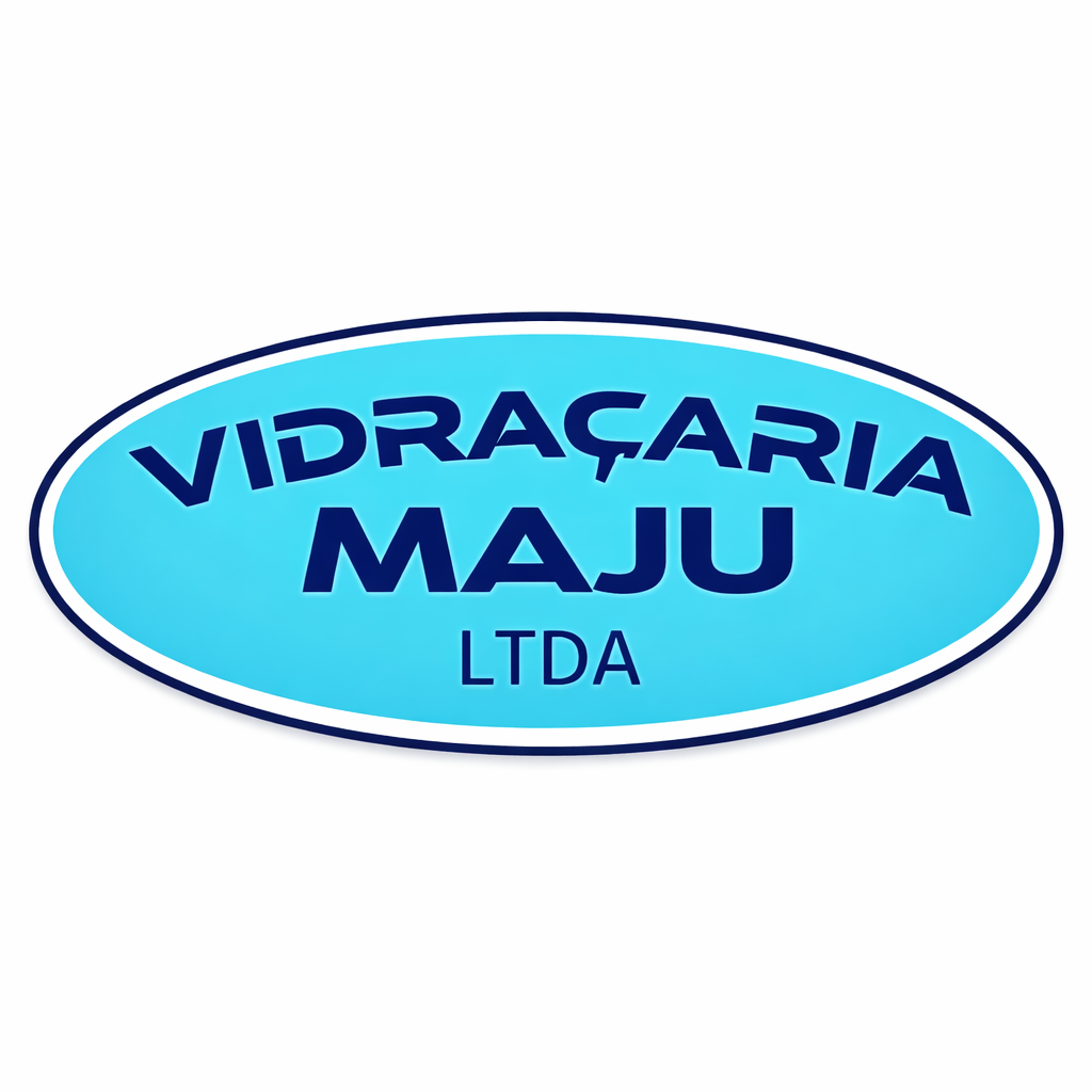 Logomarca da empresa Vidraçaria Majú