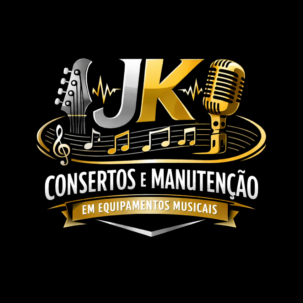 Logomarca da empresa Jhon Consertos e Manutenção em Equipamentos Musicais