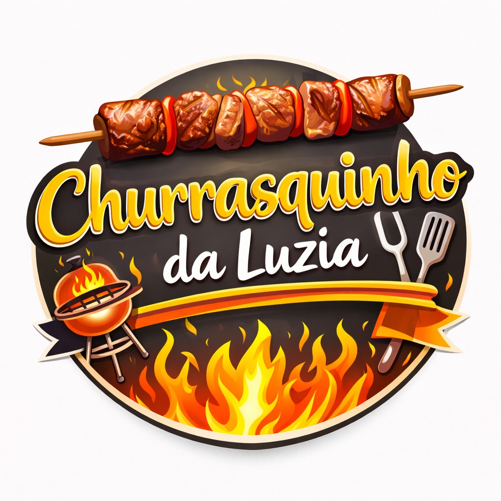Logomarca da empresa Churrasquinho da Luzia