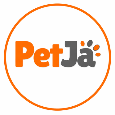 logo da empresa Pet já - Rações Acessórios e Medicamentos