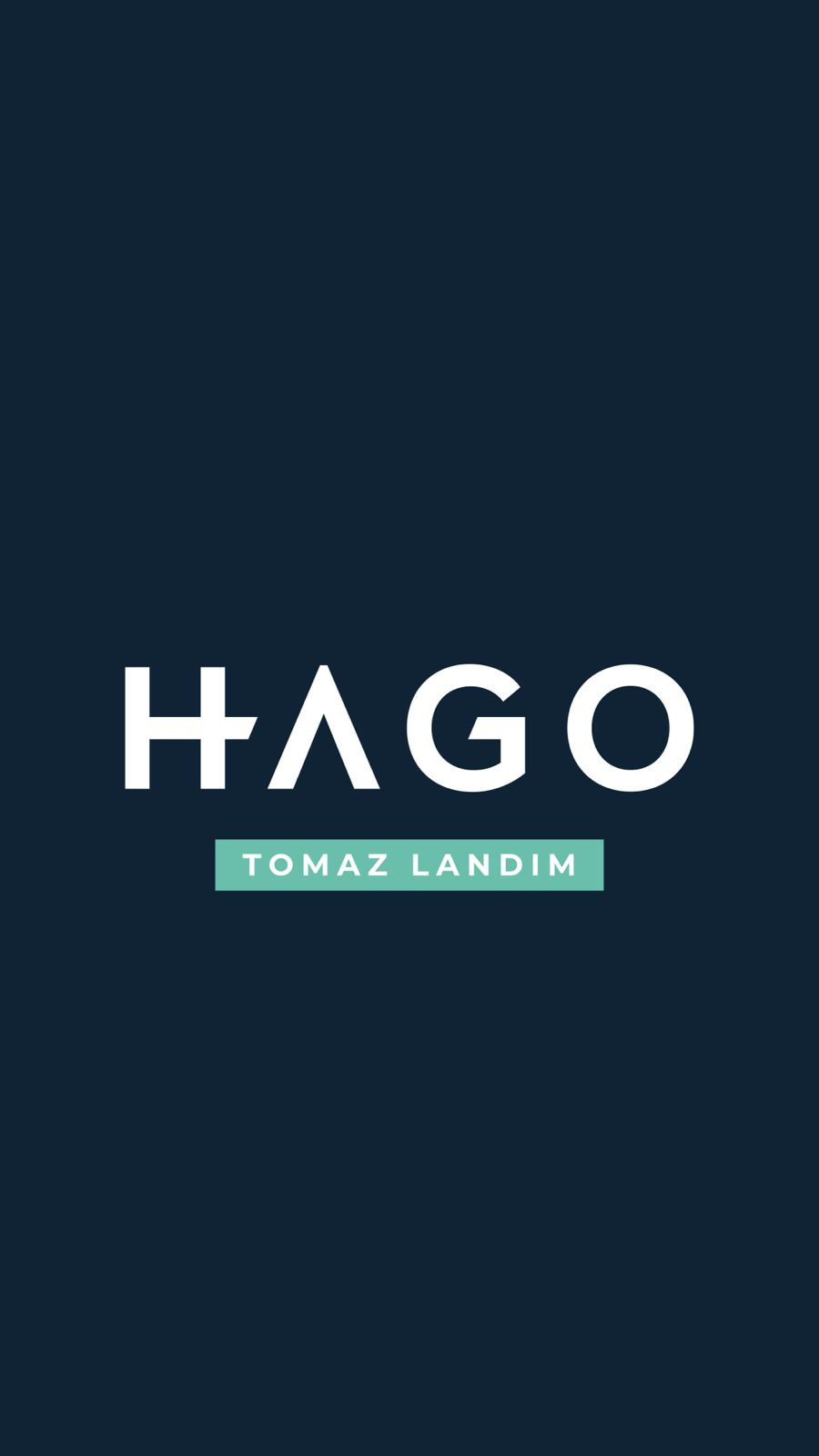 Logomarca da empresa Hago - Tomaz Landim