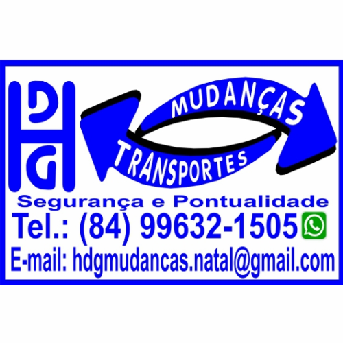 Logomarca da empresa HDG Mudanças e Transportes