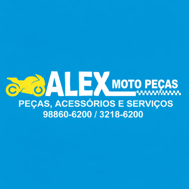 logo da empresa Alex Moto Peças
