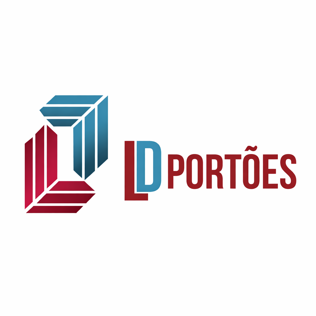 Logomarca da empresa LD Portões