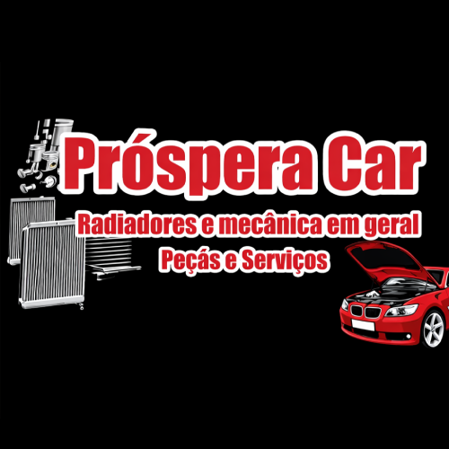 Logomarca da empresa Próspera Car Radiadores e Mecânica Geral