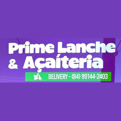 Logomarca da empresa Prime Lanches e Açaiteria