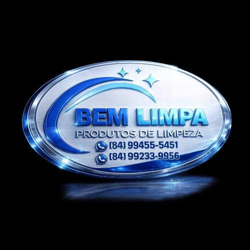 Logomarca da empresa Bem Limpa Produtos de Limpeza