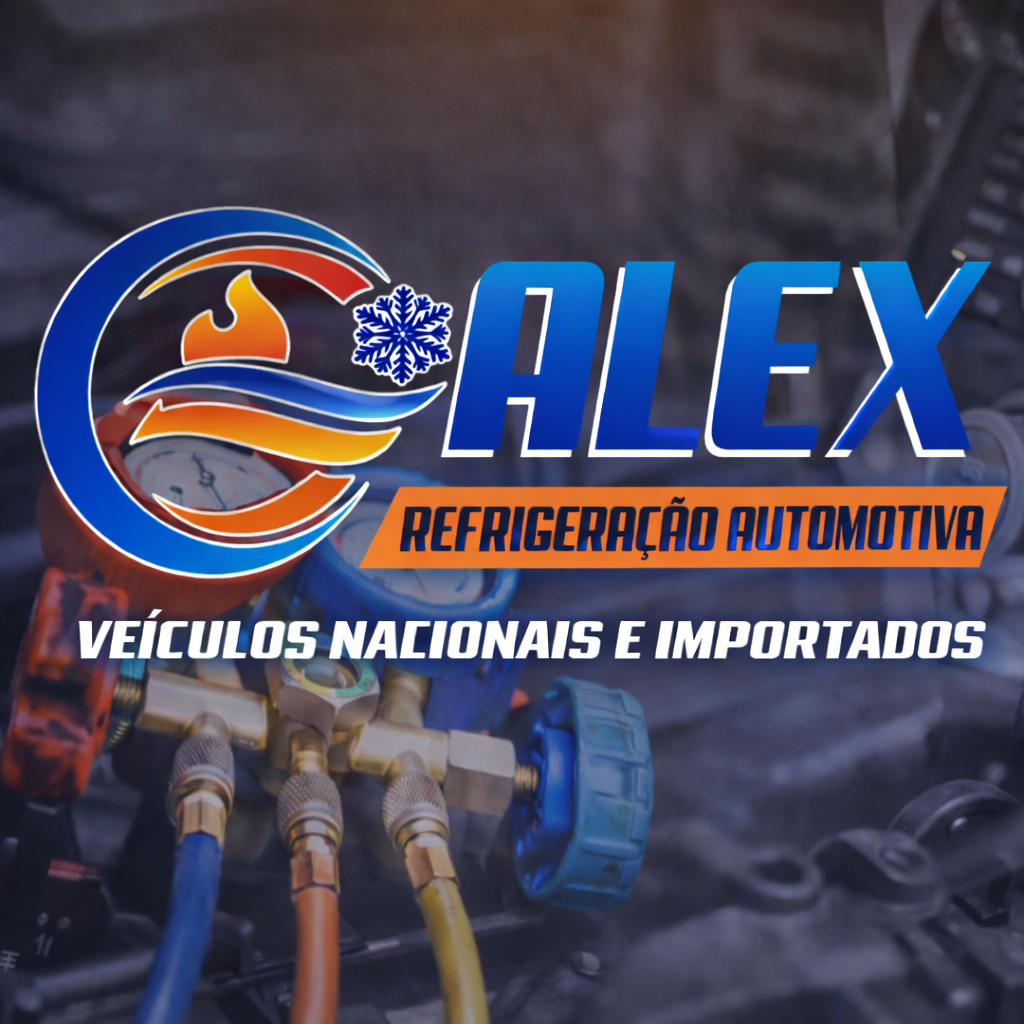 Logomarca da empresa Alex Refrigeração Automotiva