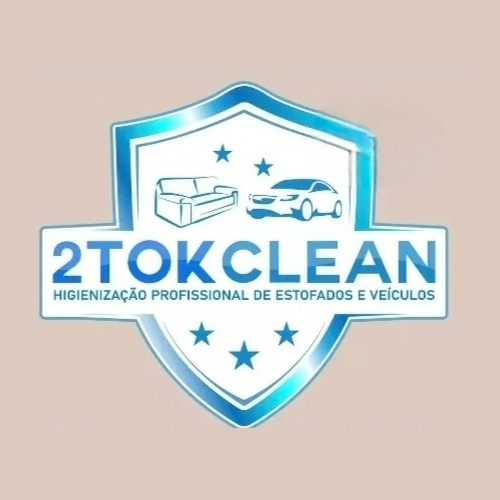 Logomarca da empresa 2 Tok Clean - Lavagem à Seco