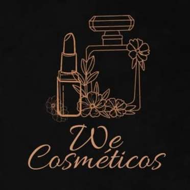 logo da empresa WE Cosméticos - Presentes e Maquiagens
