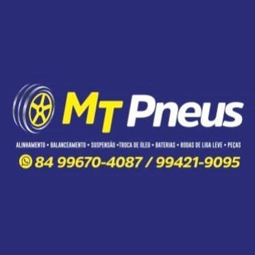 logo da empresa MT Pneus