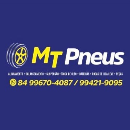 Logomarca da empresa MT Pneus