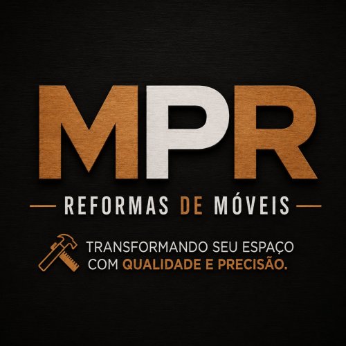 Logomarca da empresa MPR Móveis Projetados e Reformas