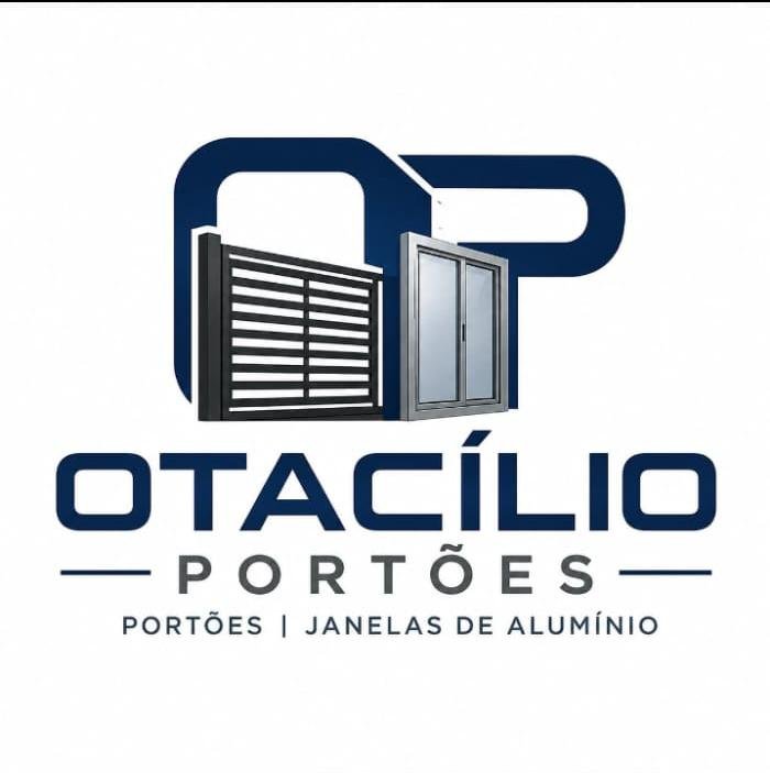 Logomarca da empresa Otacílio Portões