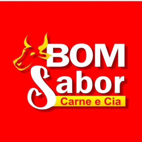 Logomarca da empresa Açougue Bom Sabor - Carne e Cia