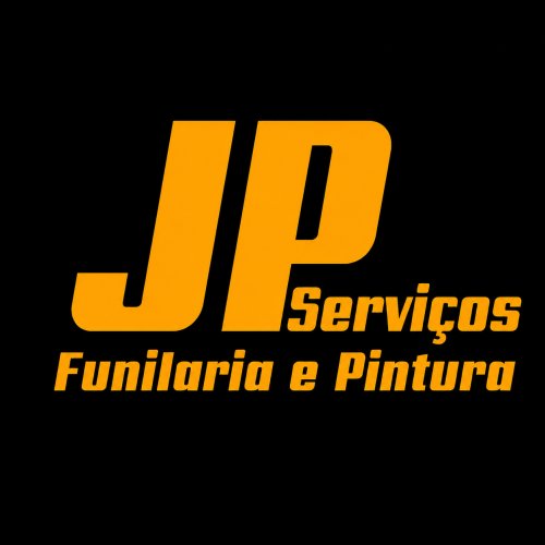 Logomarca da empresa J P Serviços Funilaria e Pintura
