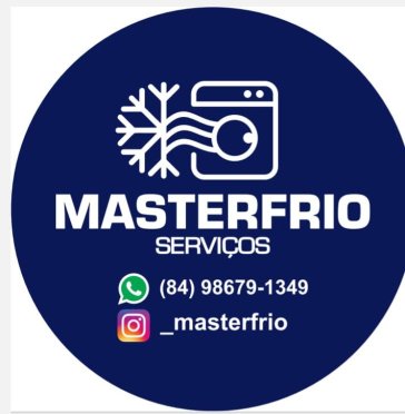 logo da empresa Masterfrio Climatização Serviços e Assistência Técnica