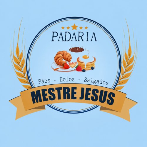 Logomarca da empresa Pães e Bolos Mestre Jesus