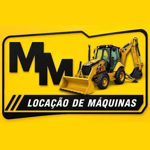 Logomarca da empresa MM Locações de Máquinas