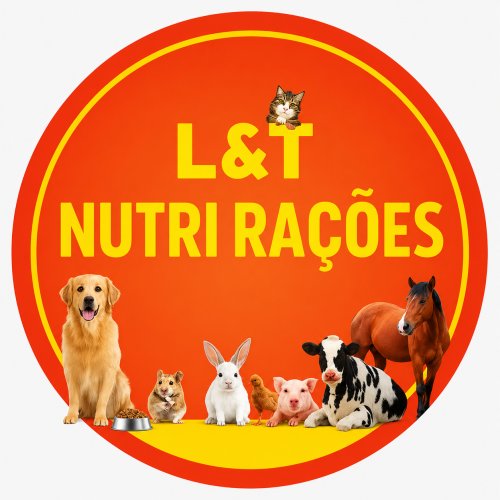 Logomarca da empresa L&T Nutri Rações