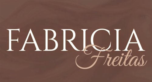 Logomarca da empresa Estudio Fabricia Freitas - Salão de Beleza e Esmalteria