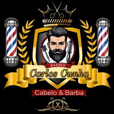 logo da empresa Barbearia Carlos Cunha