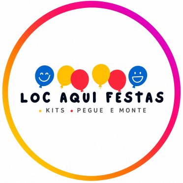 logo da empresa Loc Aqui Festas