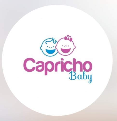 Logomarca da empresa Capricho Baby Moda Infantil Ceará Mirim