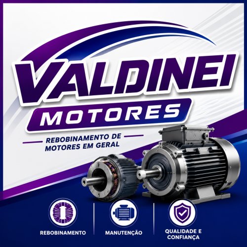 Logomarca da empresa Valdinei Motores