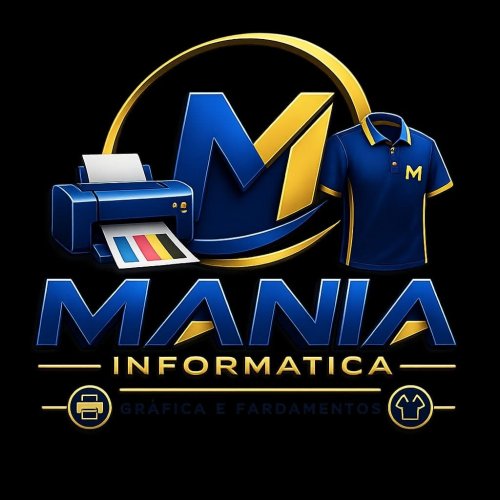Logomarca da empresa Mania Informática
