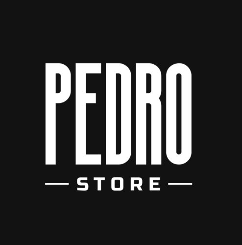 Logomarca da empresa Pedro Store Moda Masculina e Barbearia