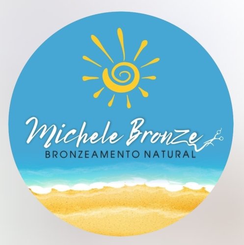 Logomarca da empresa Michele Bronze | Bronzeamento Natural