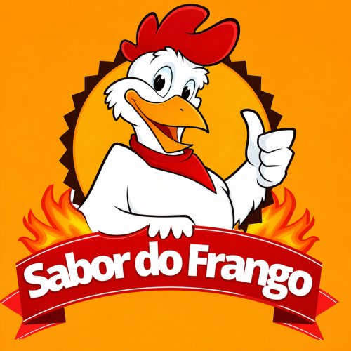 Logomarca da empresa Sabor do Frango Galeteria e Marmitaria