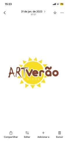 Logomarca da empresa Art verão
