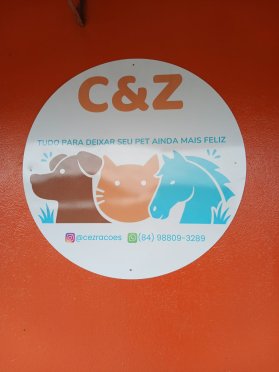 logo da empresa C&Z rações