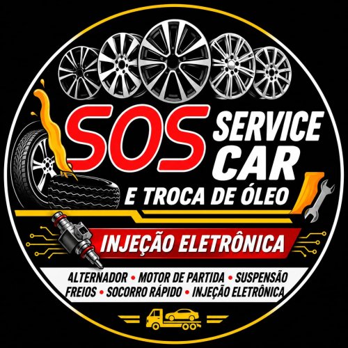 Logomarca da empresa SOS Service Car