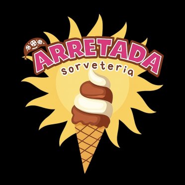 logo da empresa Arretada Sorveteria | Milk Shake e Açaí