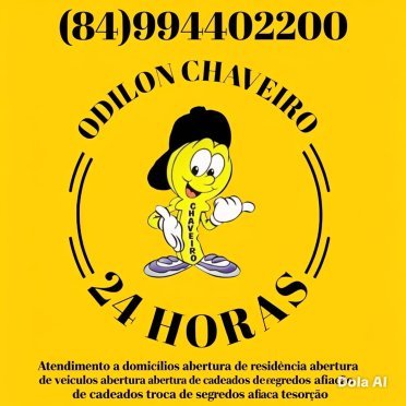 logo da empresa Odilon chaveiro