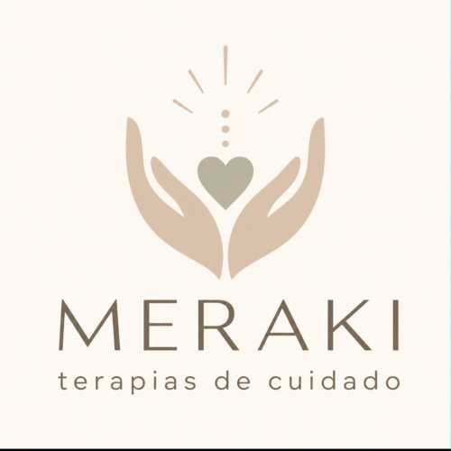 Logomarca da empresa Meraki Terapias de Cuidado